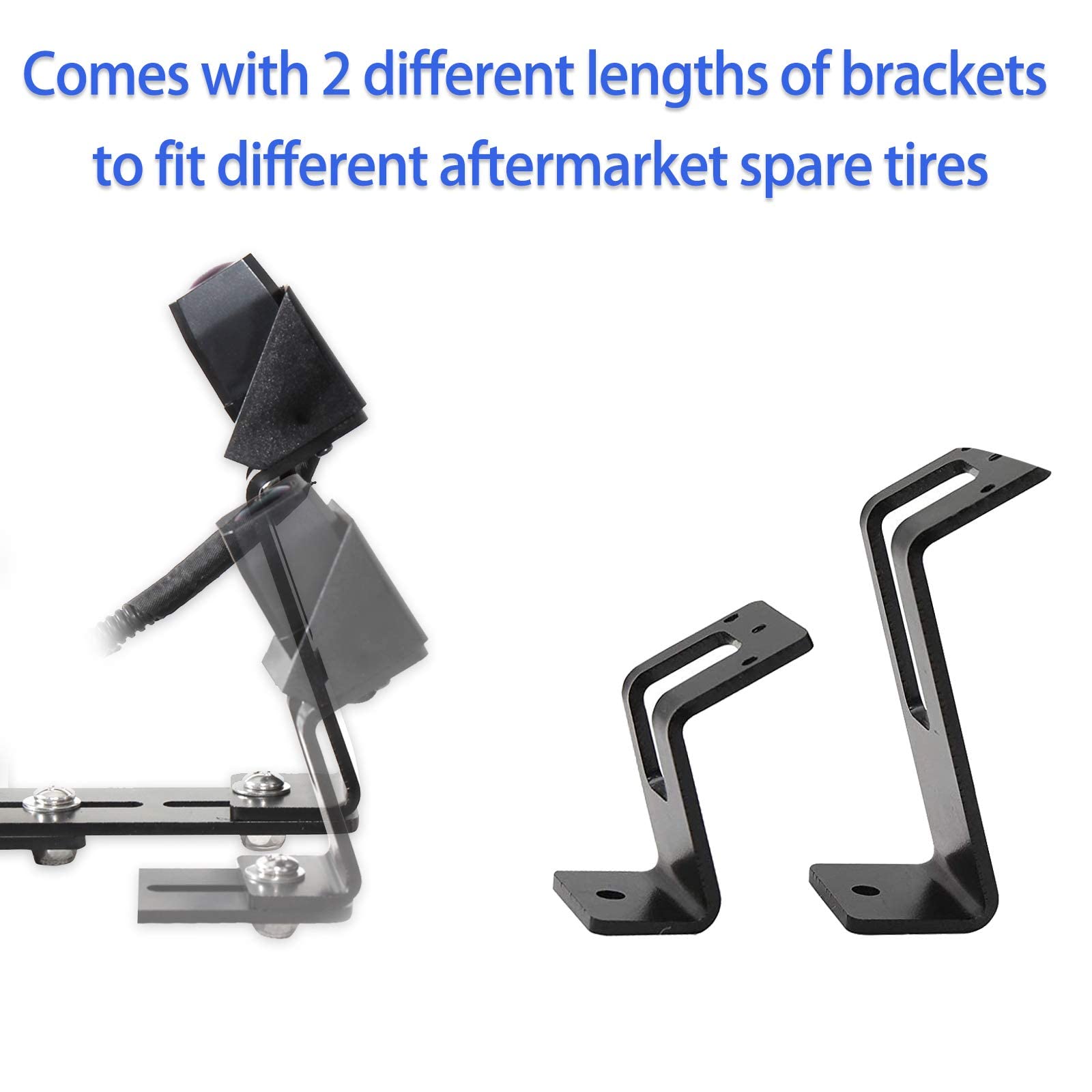 Buy EWAY Reverse Backup Camera Adjustable Spare Tire Mount for 2007