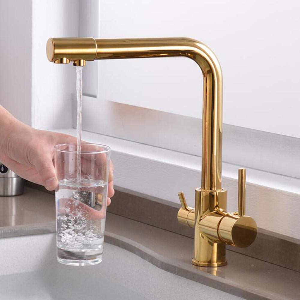 Robinet chaud froid eau potable cuisine au quotidien