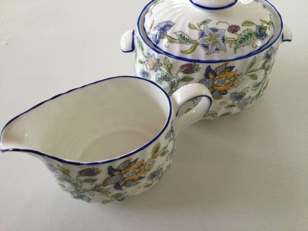 MINTON ミントン ハドンホール ブルー お皿・フルーツソーサー各4枚