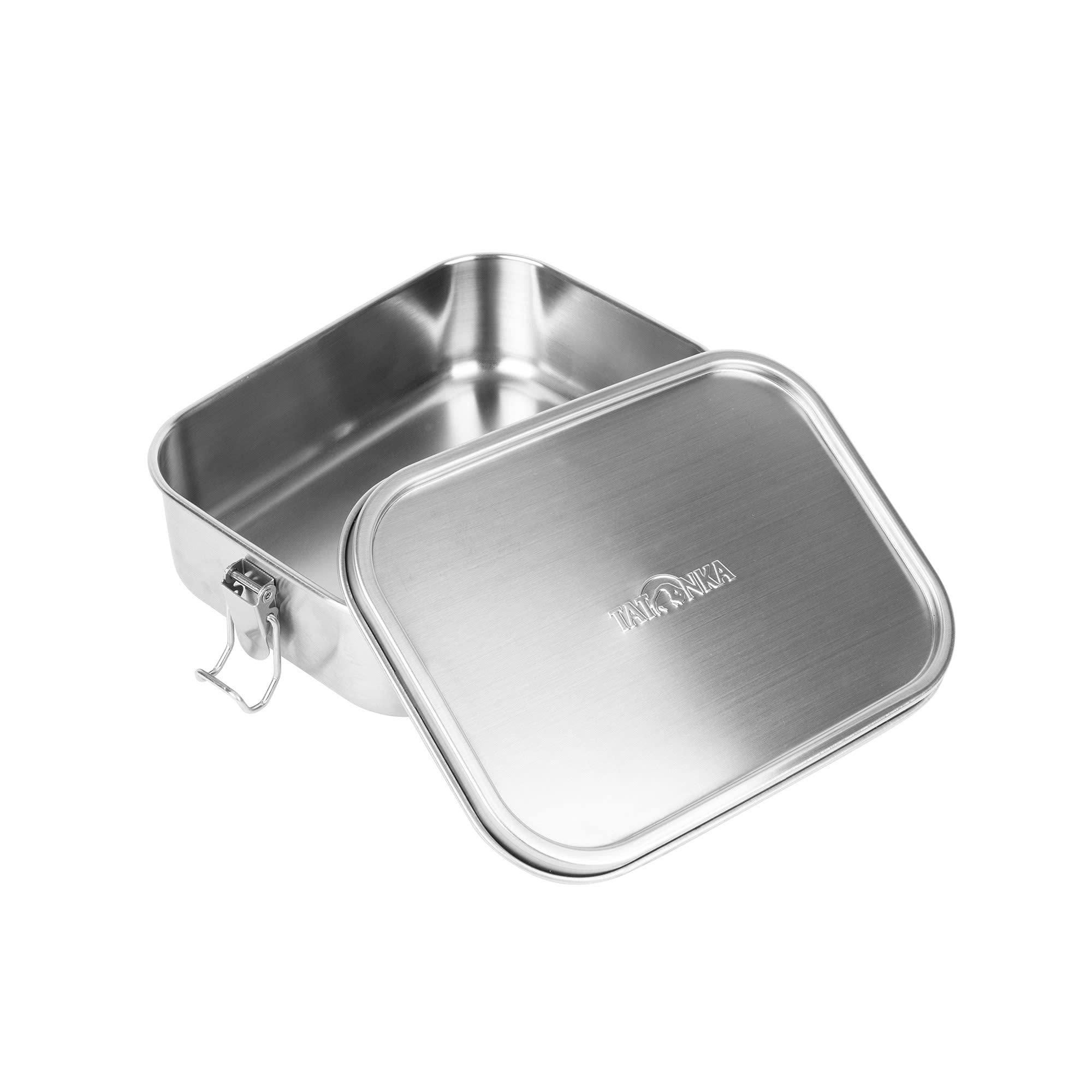 Westmark Lunch Box in acciaio inossidabile – Lunch Box a prova di perdite – Adatto a microonde e forno, senza BPA – Bento Box per scuola, lavoro e asilo nido – Argento