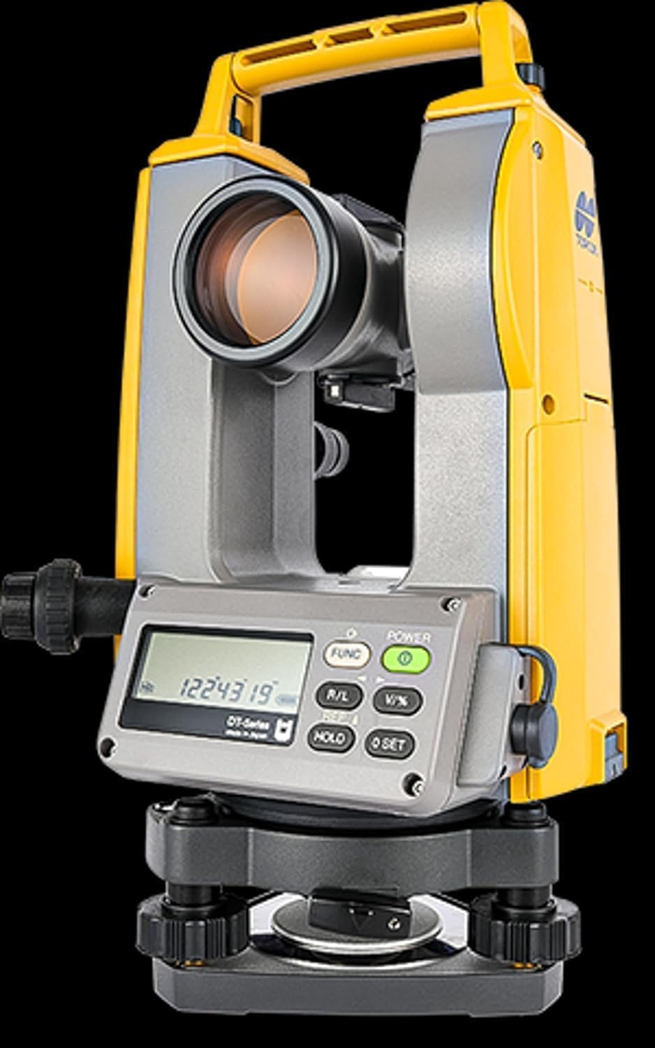 9-Inch Digital Theodolite with Optical Plummet and Carrying Case