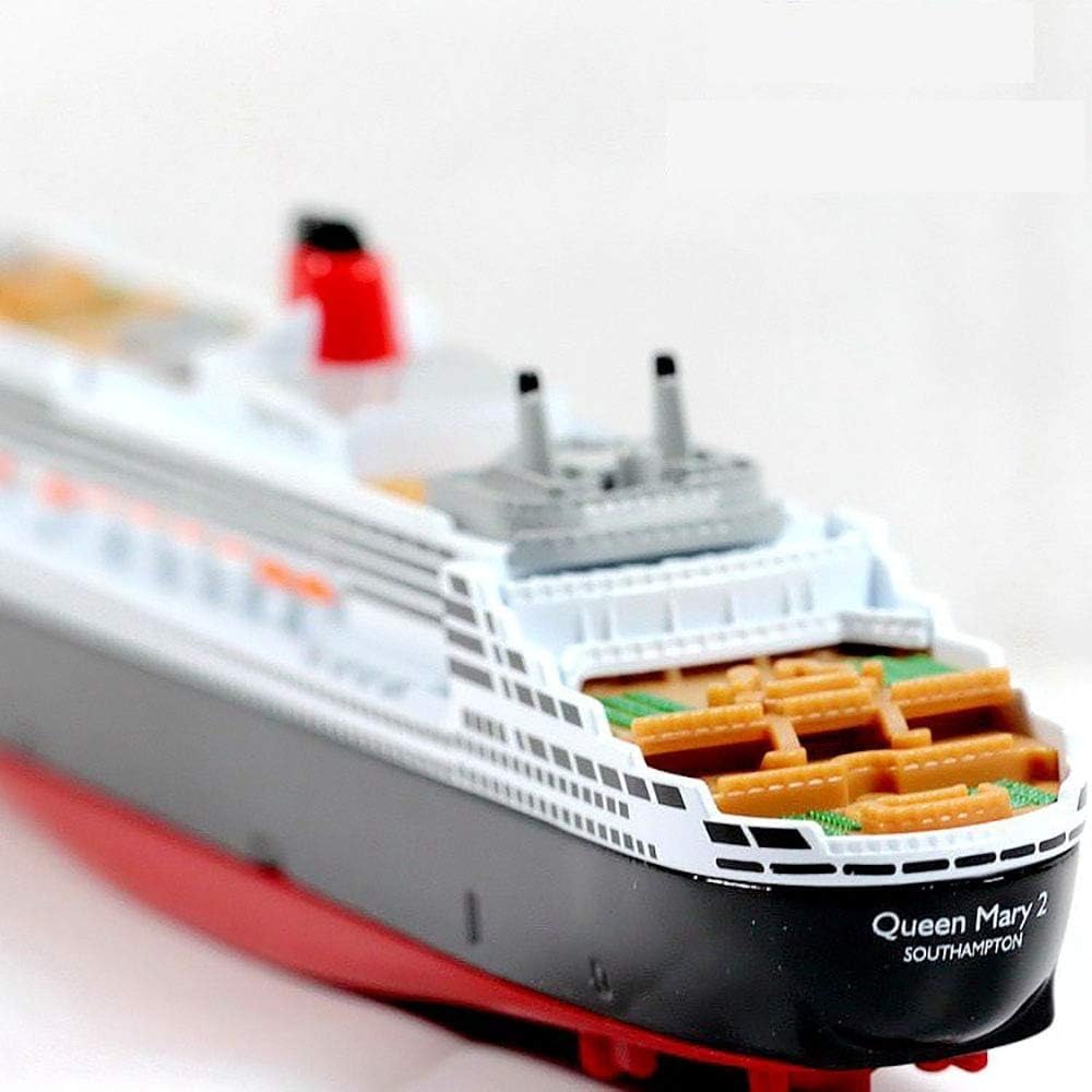 Amazon | Kziazoi1/1400クイーンメアリーII船舶モデル合金