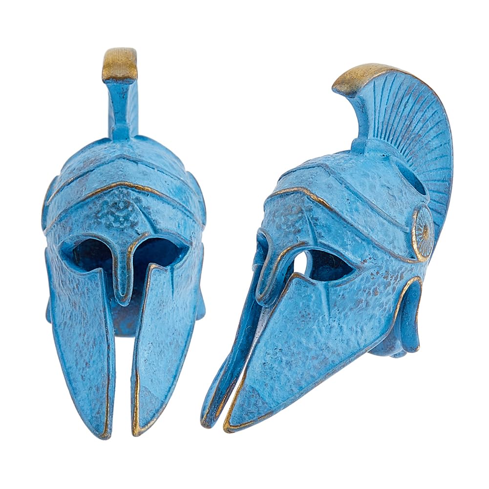 SUPERFINDINGS 4 pz Lega di Stile Tibetano Perline Europee Cranio