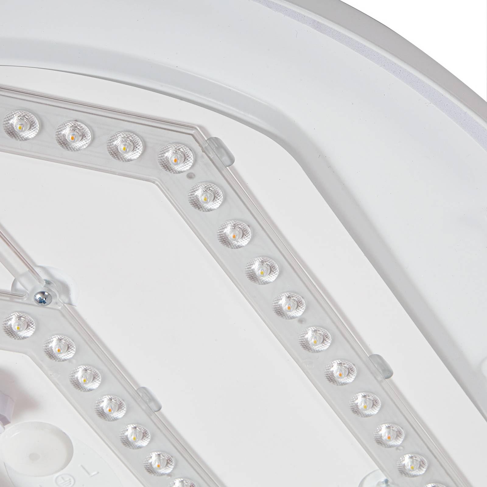 LED Deckenleuchte Wynion dimmbar (Modern) in Weiß (1 flammig,) - Lampe Deckenlampe Badezimmerleuchte