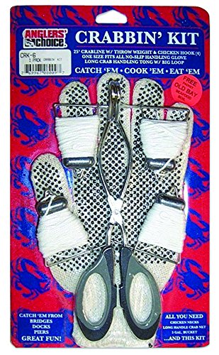 Anglers Choice CRK-6 Crabbin' Kit, 6-Piece
