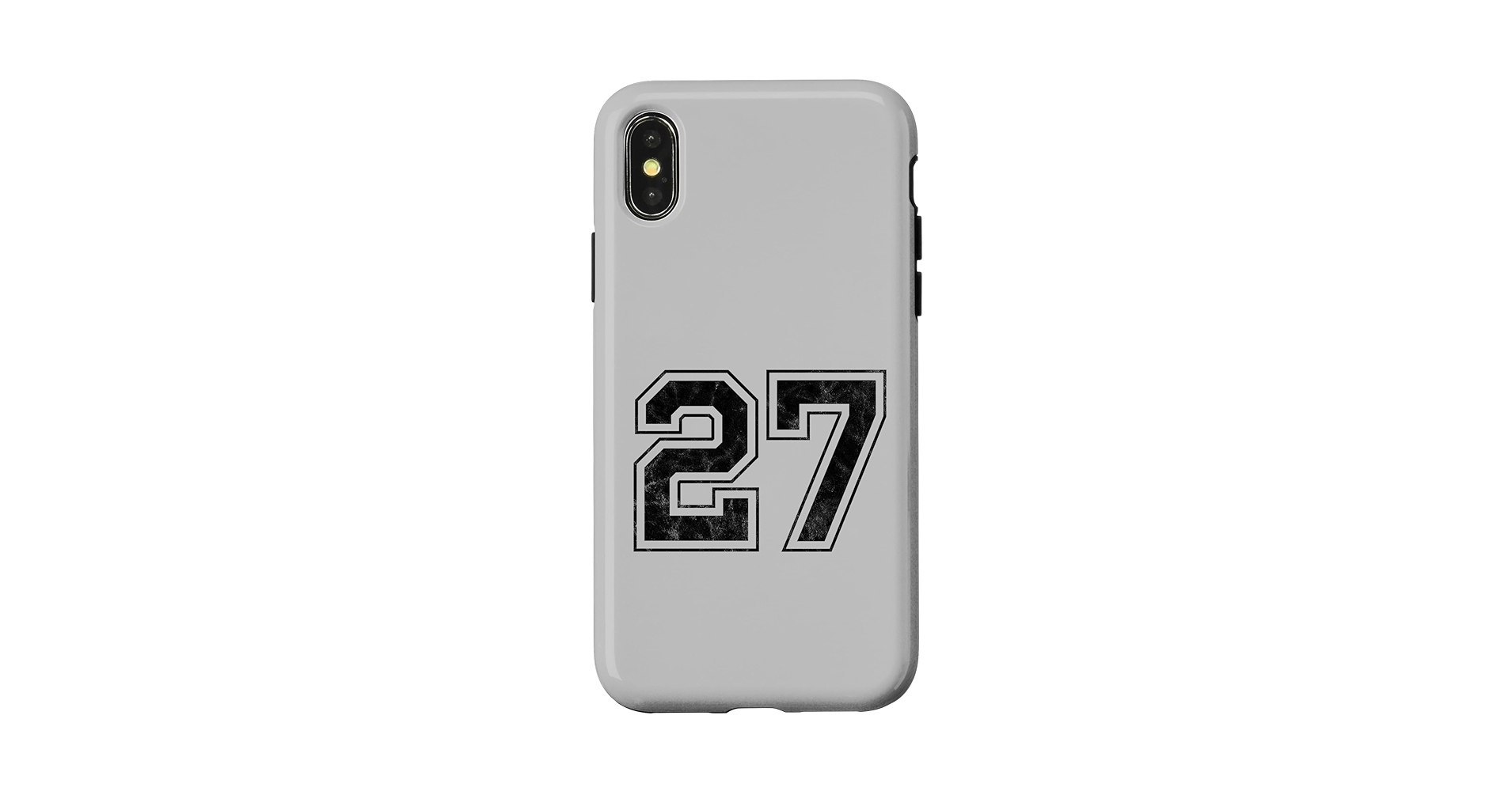 Amazon.com: iPhone X/XS Number 27 Case : Cell Phones