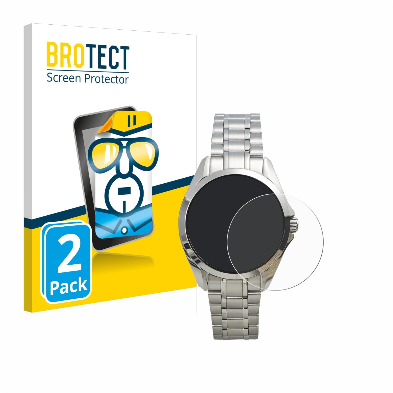 brotect Screen Protector Compatible with Seiko Prospex Ladies Marine Sports (2 Pack) - HD-Clear Protection Film