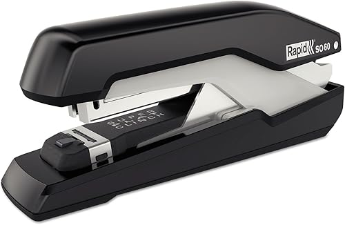 Swingline Engrapadora Omnipress 60, presiona en cualquier lugar para un uso más fácil, capacidad de 60 hojas, negrogris (5000590A)