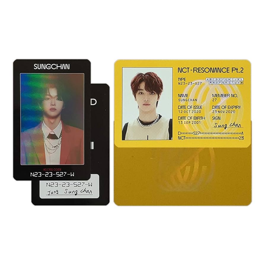 NCT 2020 Resonance スペシャルイヤーブックカード ソンチャン Amazon.com: AmazingK NCT 2020 2nd Album Resonance Pt.2