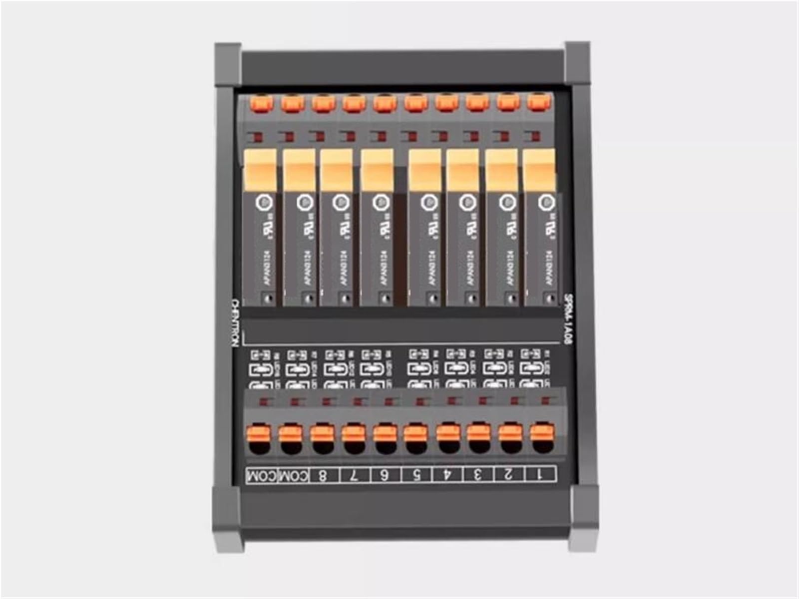Modulo di isolamento del segnale DC5V/12V/24V a 8 vie, scheda amplificazione dell'uscita APAN3105 APAN3112 APAN3124(8 way 12V)