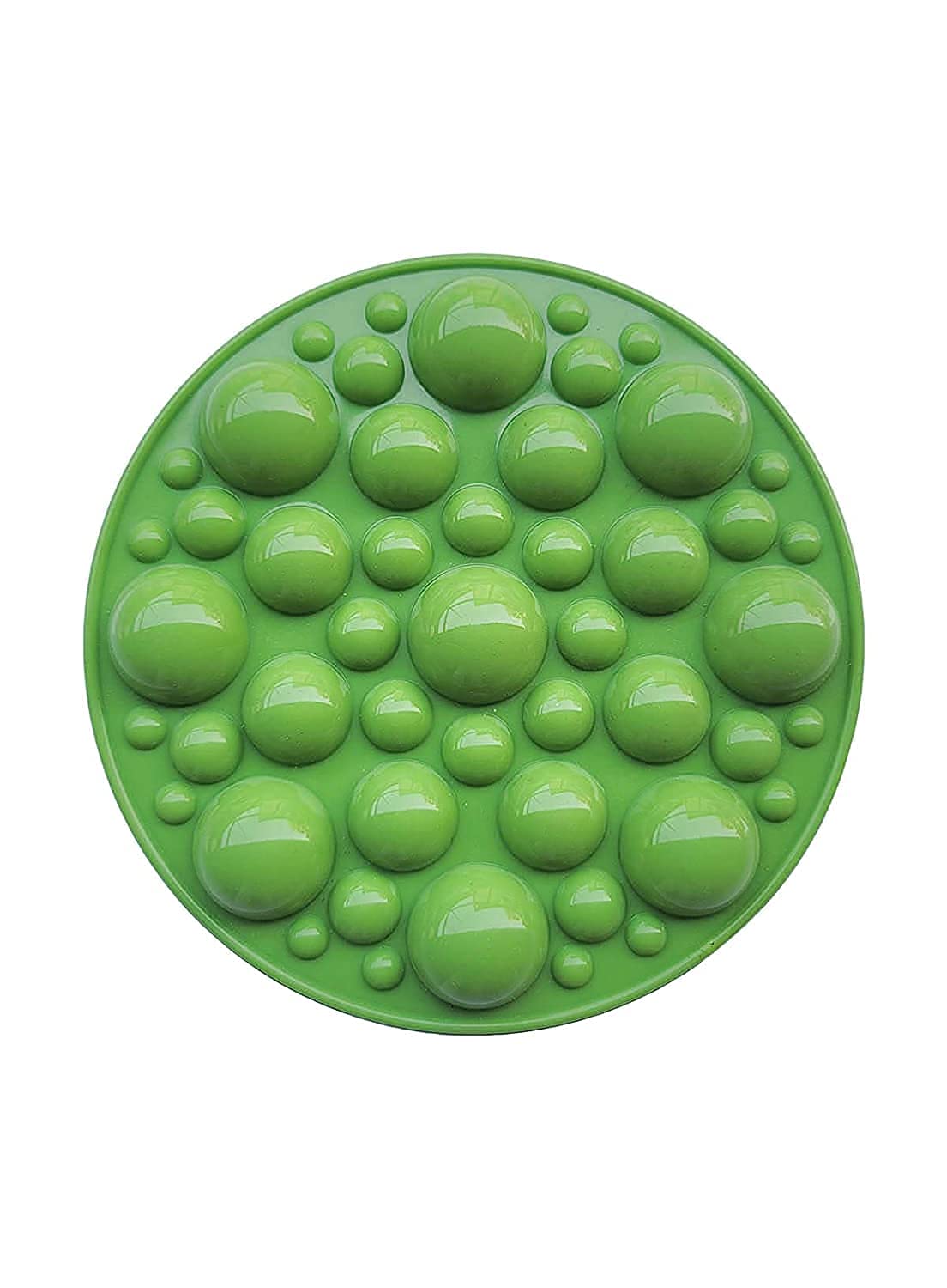 Aadarsh Silicone Mould for Chocolate ice Cube garnishing Cake Decorating, Bubble Shape, Pack of 2 pcs, Random Colour