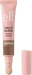 e.l.f. Halo Glow Contour Beauty Wand, Bâton de Contour Liquide Pour Un Look Naturellement Sculpté, Formule Modulable, Végétalien & Non-Testé Sur Les Animaux, Profond/Riche
