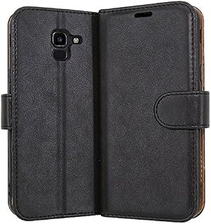 Case Collection Premium Leather Folio Cover for Samsung Galaxy J6 Case 5.6" Magnetic Closure Full Protection Book Design Wallet Flip with [Card Slots] and [Kickstand] for Samsung Galaxy J6 Phone Case