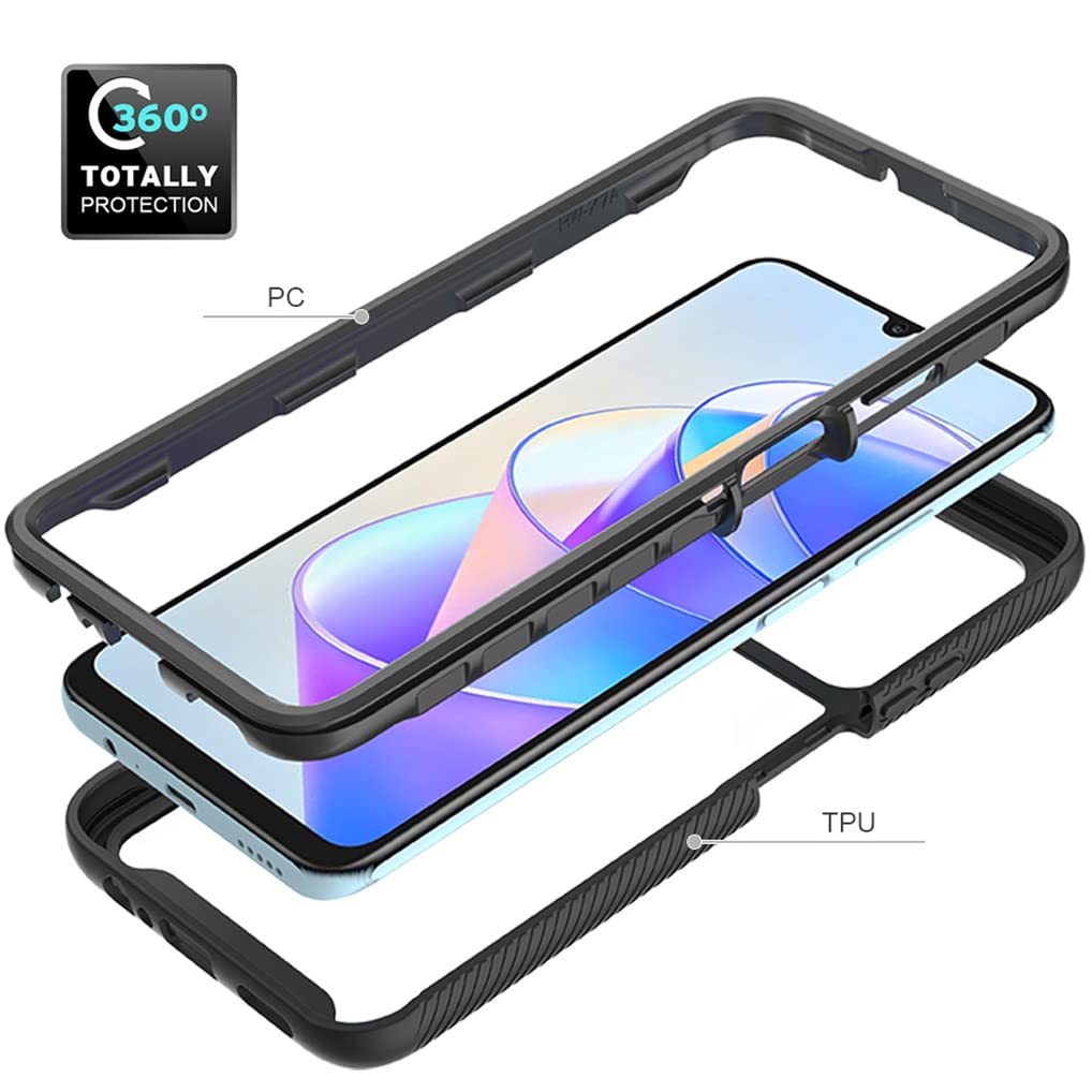 SEAHAI Cover per Honor X7a, Custodia Protettiva Ultra Sottile ed