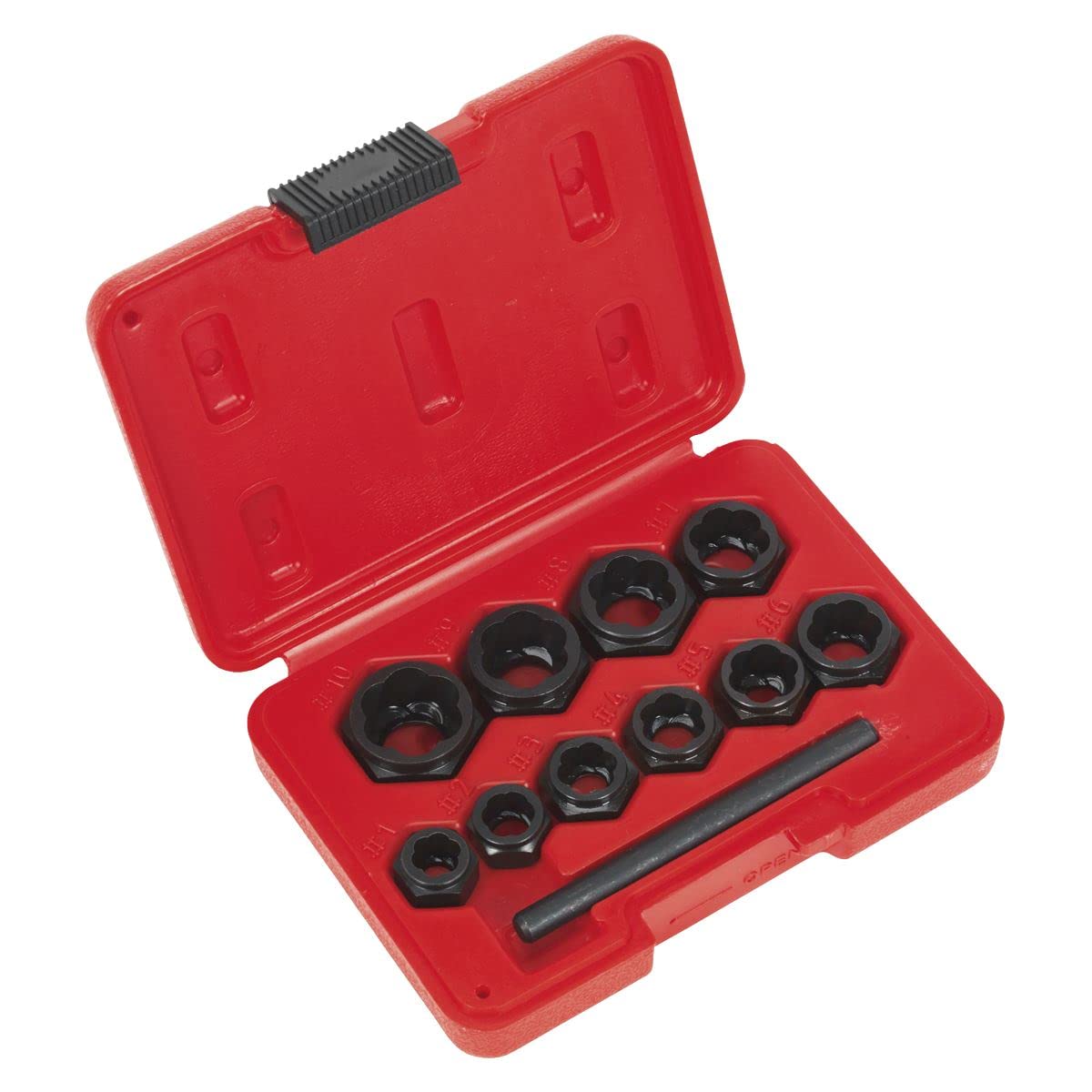 Sealey 10 Piece Spanner Type Bolt Extractor Set