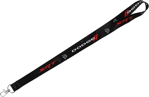 Miniatura 2 de Detroit Shirt Company Dodge SRT Hellcat Redeye - Soporte para insignia con cierre de mosquetón giratorio