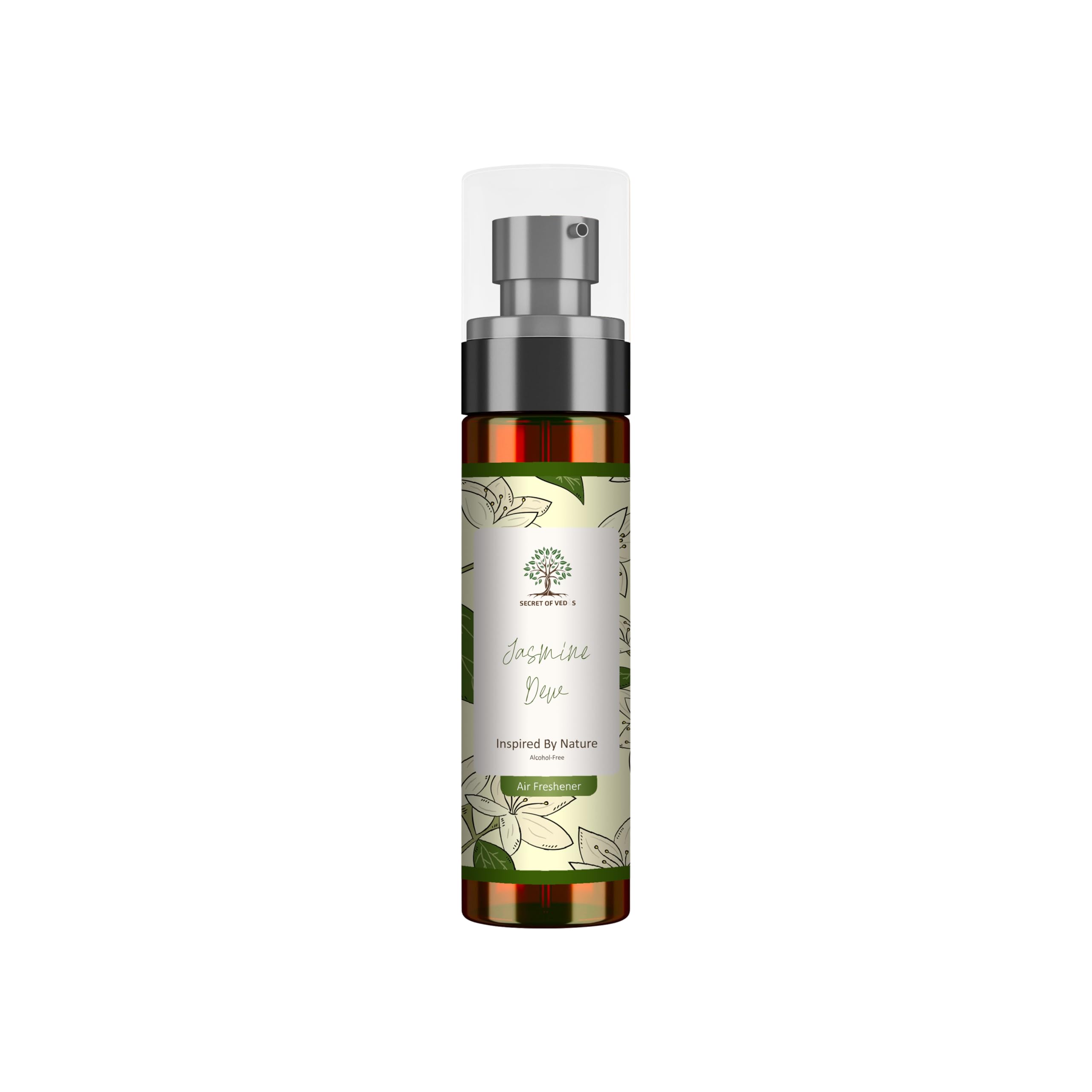 Premium Jasmine Deve Air Freshener Room Spray 100ml Long Lasting Luxury Air Freshener & Odour Neutraliser, Rich Jasmine Home Fragrance Mist for Living Room, Office & Bathroom