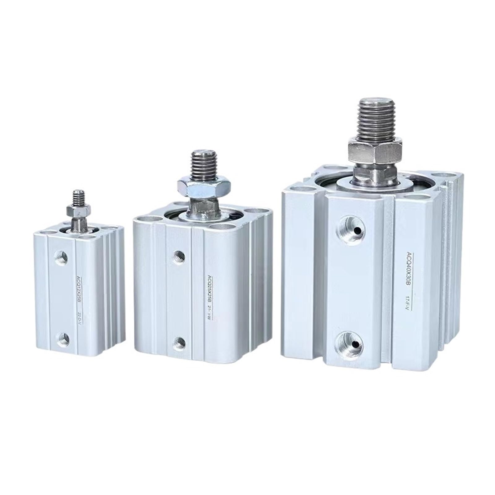 Cylindre ultra-mince ACQ80X35 comme vérin de rechange pour parc pneumatique