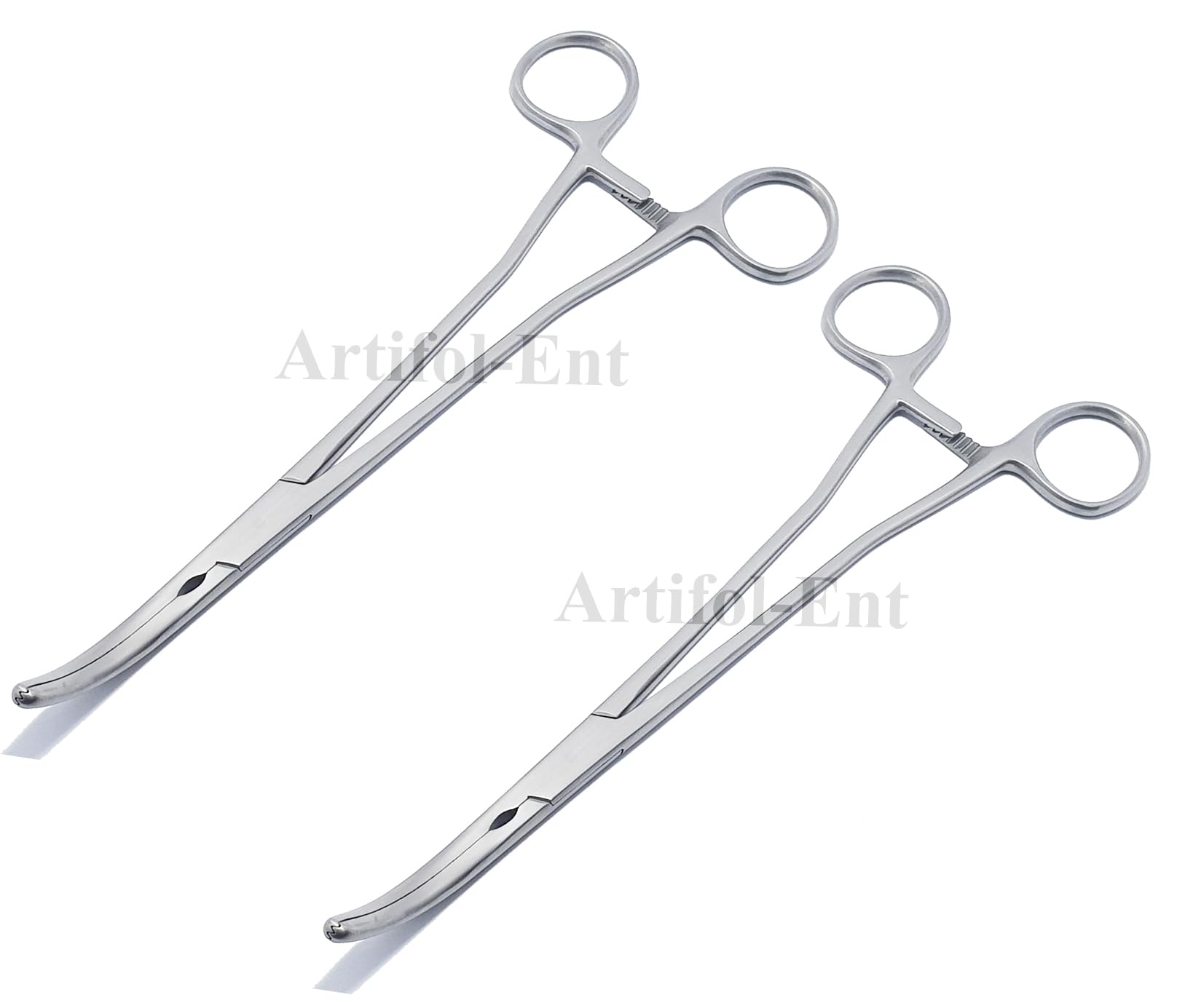 Parametrium Clamp Curved 24cm 9.5