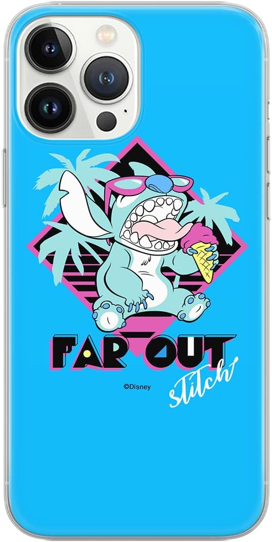 ERT GROUP Mobile Phone case for Xiaomi REDMI 9 Original and Officially Licensed Disney Pattern Stitch 005 optimally adapted to The Shape of The Mobile Phone, case Made of TPU