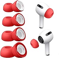 Vista 13 de Almohadillas de repuesto de espuma viscoelástica para AirPods Pro y para AirPods Pro 2, con orificio de reducción de ruido, sin dolor