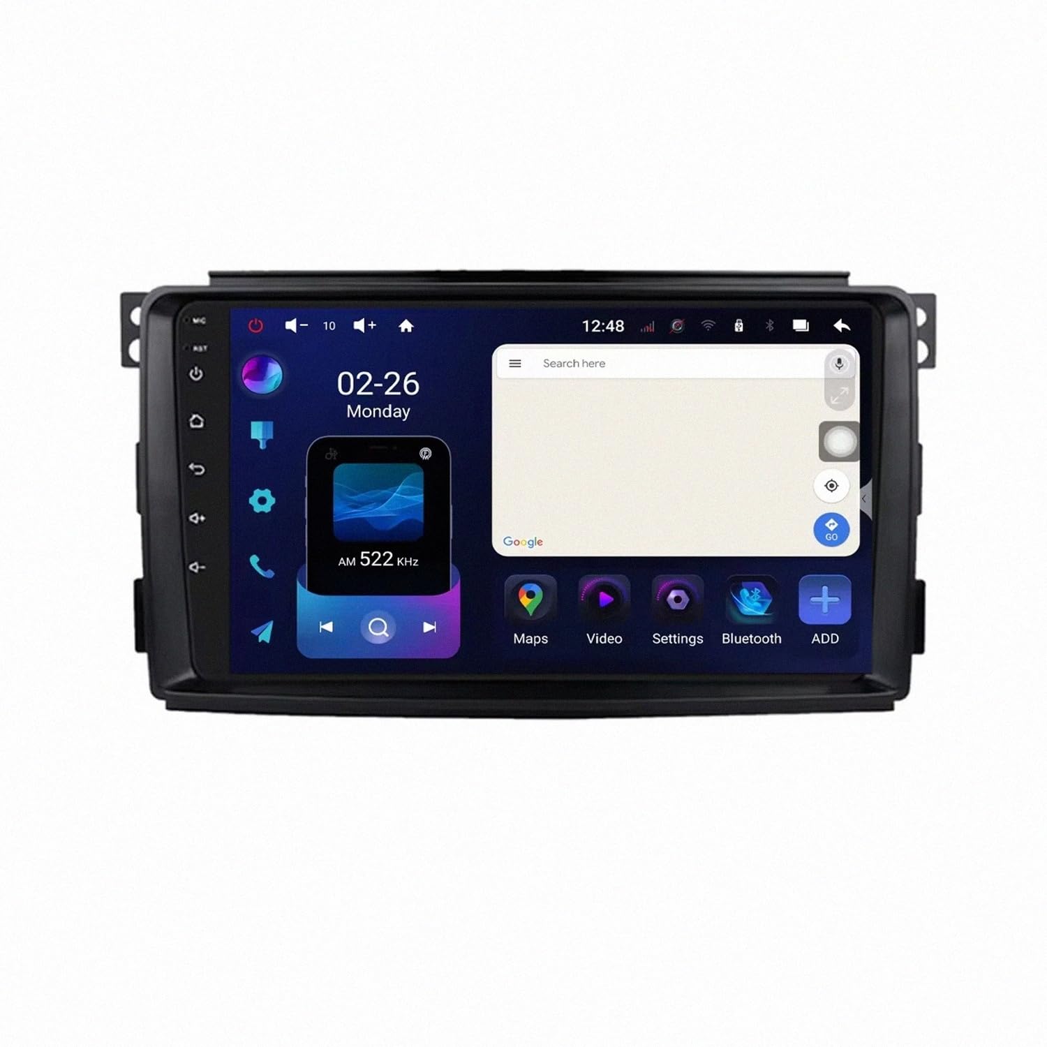 Touchscreen Display Carplay para Mitsubishi L200 Autoradio Inalámbrica GPS 8