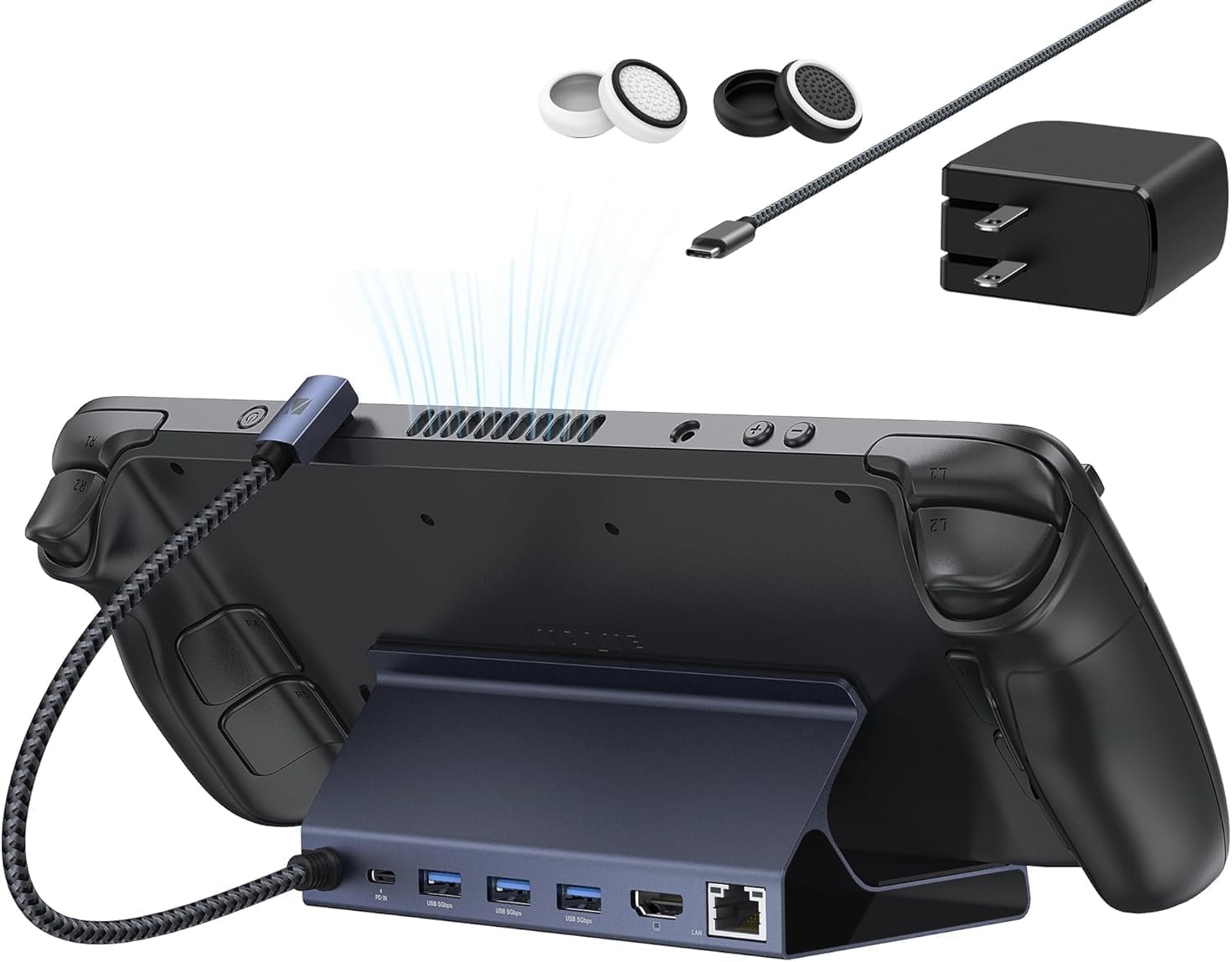 iVANKY 4K@144Hz 8-in-1ドック ROG Ally X/Legion Go/Steam Deck OLED