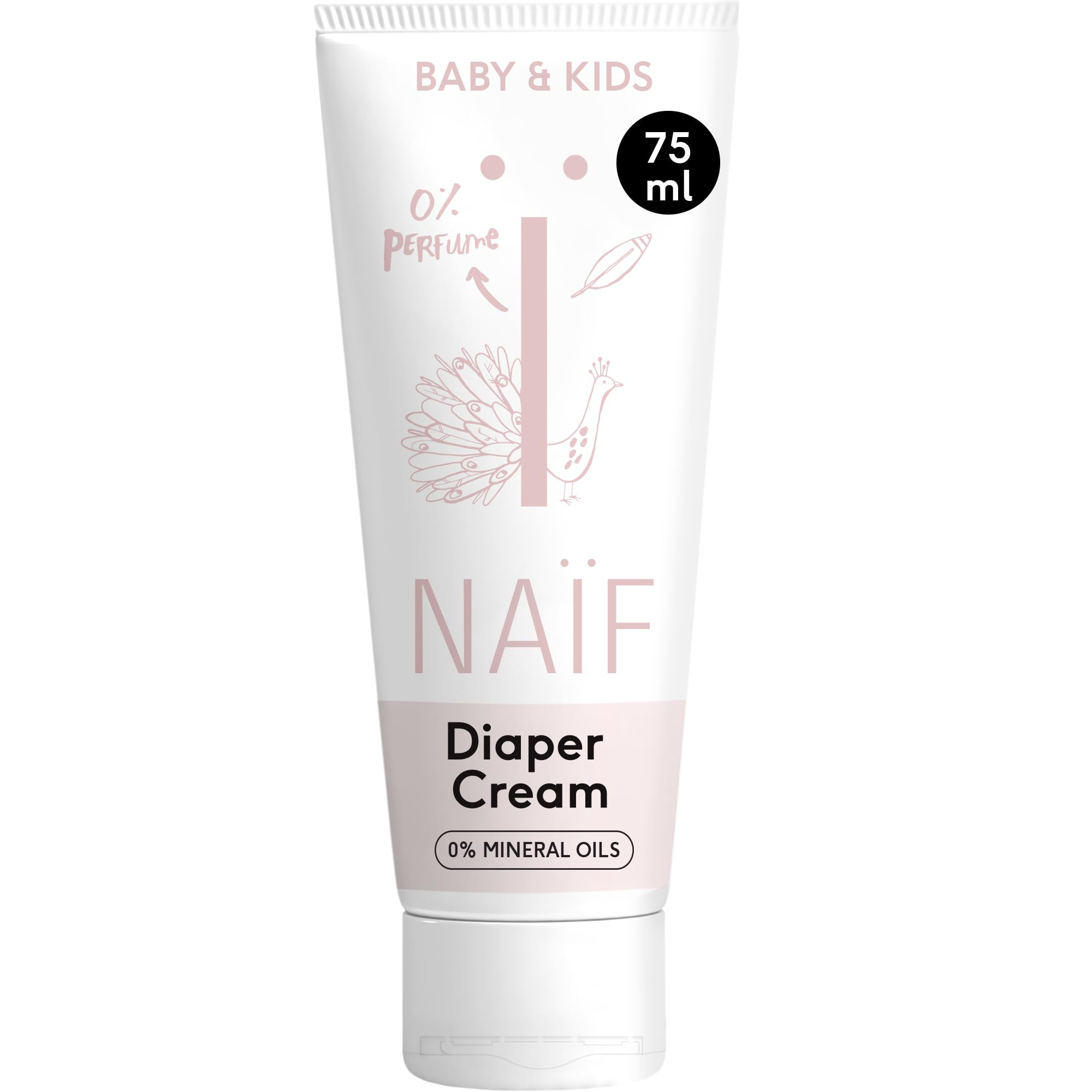 NAÏF Windelcreme, 75 ml, P011 Weiß