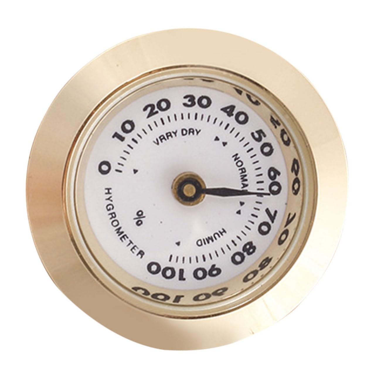 5 Pezzi Hygrometro Meccanico per Humidor Strumento Umidità per Box Alta Precisione e Facile Installazione