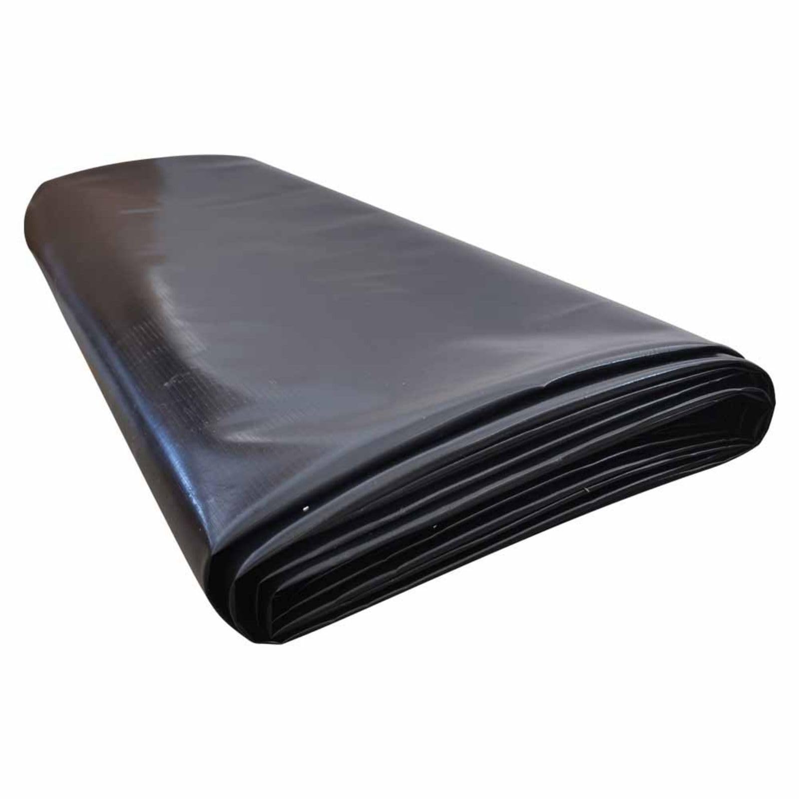 BEILOCKERY 10 x 20 Ft Pond Liners, 39 Mil Thickness Black HDPE Fish Pond Liner, Easy Cutting Pond Liner for Small Ponds, Streams Fountains and Water