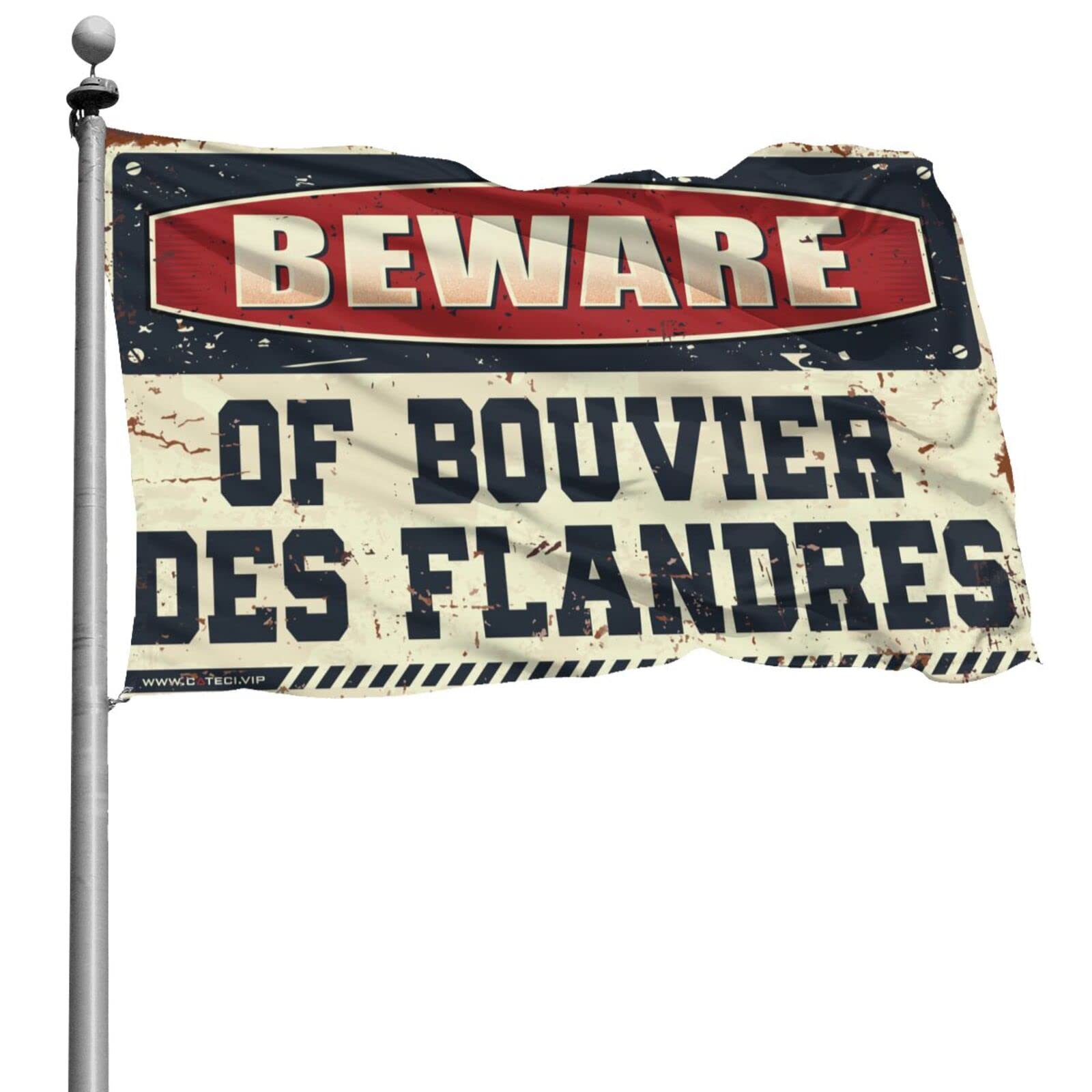 Drapeau Bouvier des Flandres 152x244 cm pour une decoration de chambre style dortoir homme