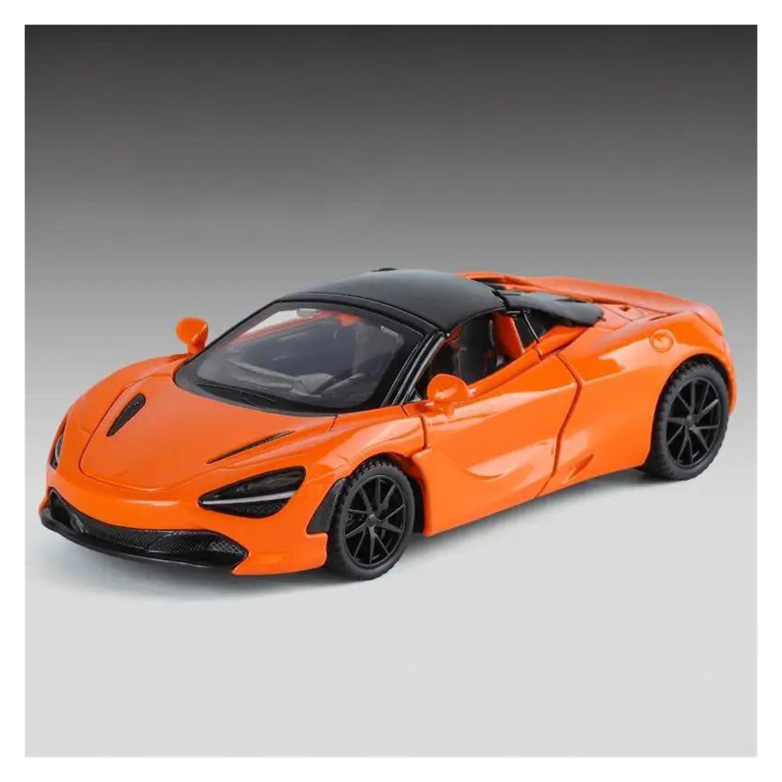 Bankoto Orange Diecast Car For 720S Diecast Model Car Collectible