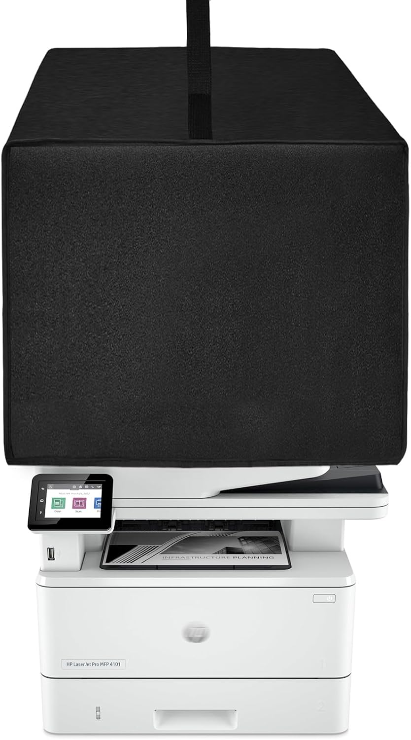 Printer Dust Cover,Heavy Duty Antistatic Waterproof Nylon Covers Case for HP LaserJet Pro MFP 3101fdw/ MFP 4101fdw Wireless All-in-One Laser Printer (Cover Only)