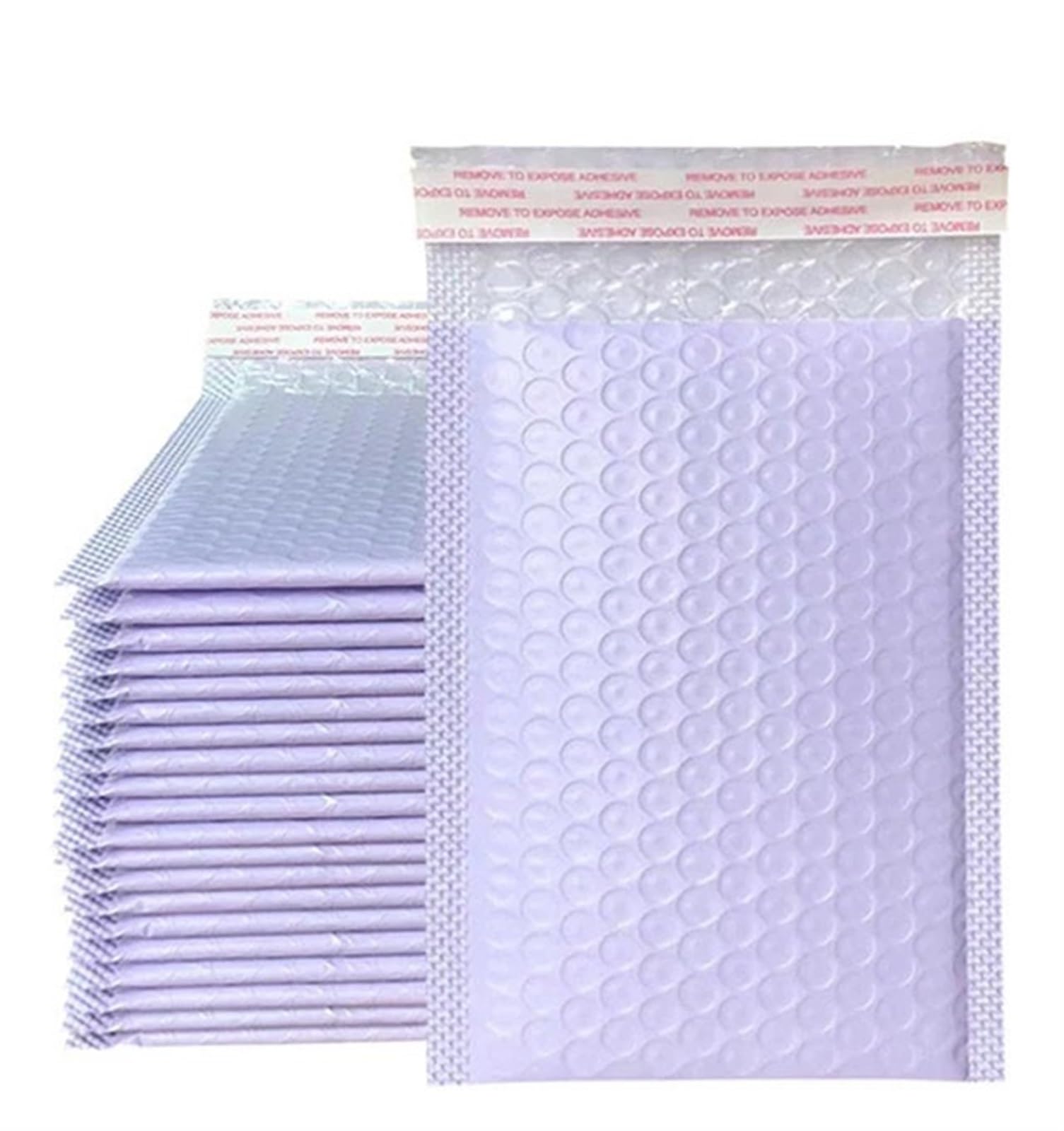 Courrier à bulles enveloppe matelassée bubble bags packaging violet