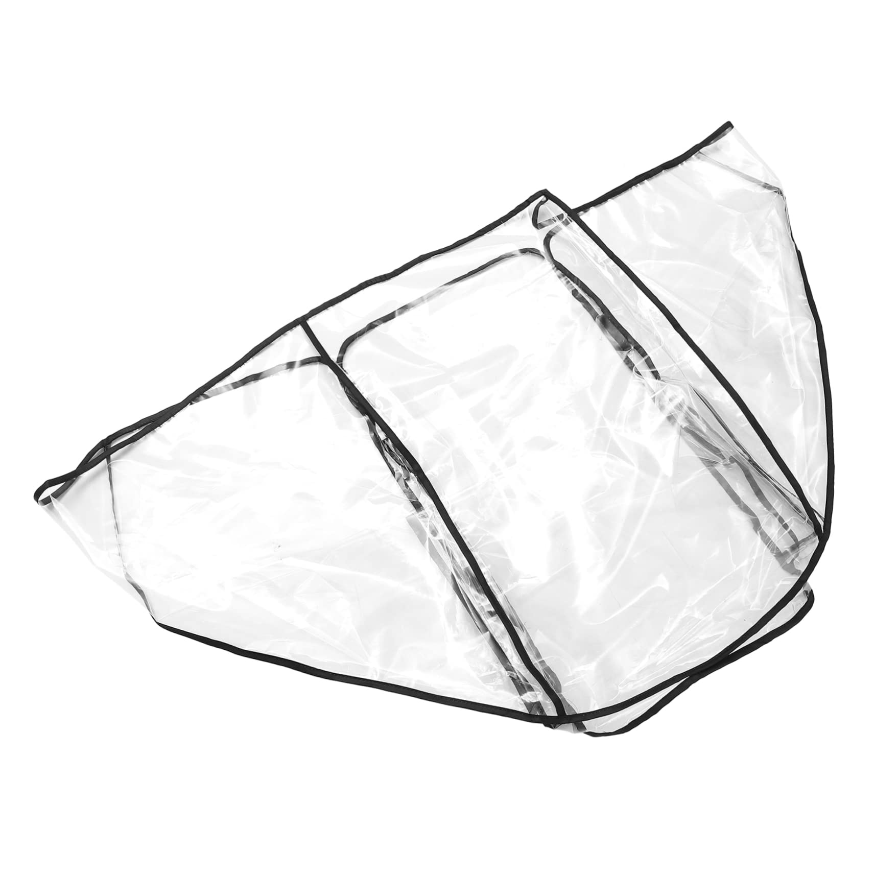 VICASKY Double Pushchair Rain Cover Windproof Protective Cover for Rear Front Seats