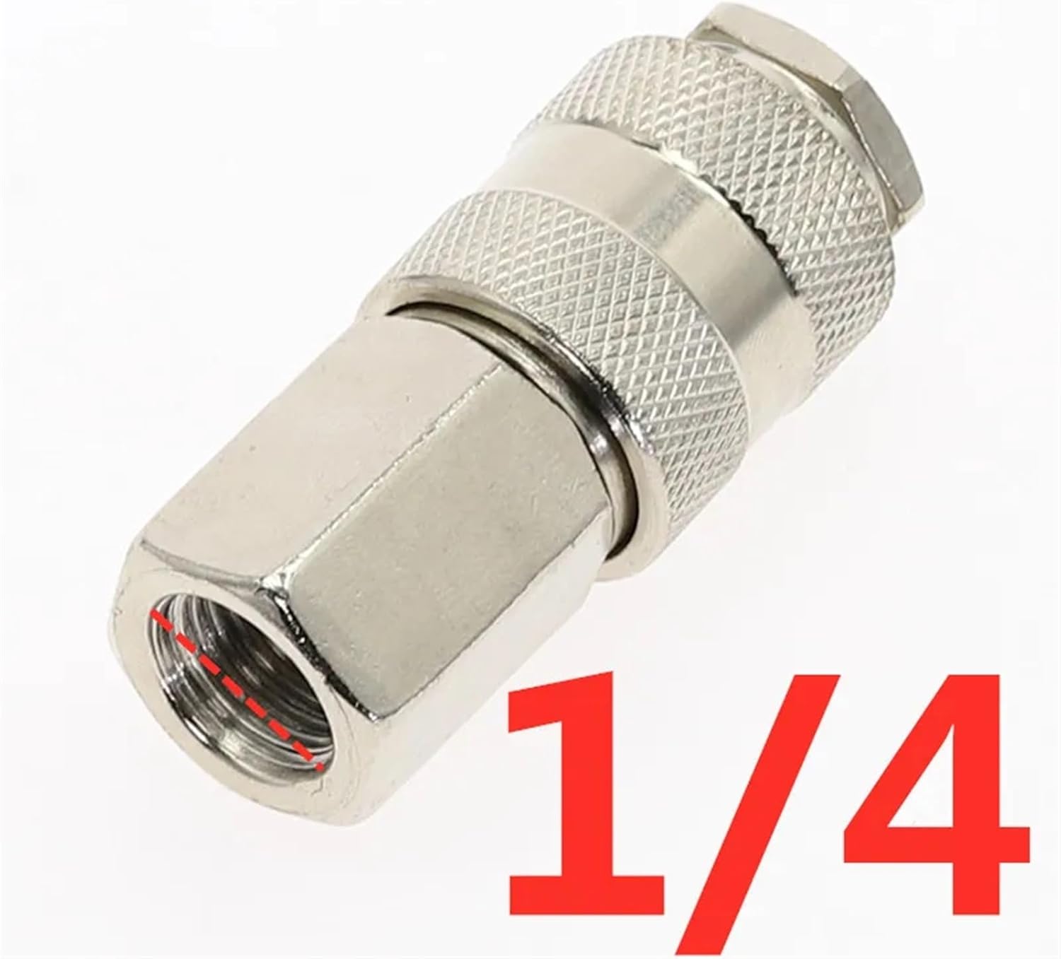 1Pc Euro Air Line Hose Connector Fitting Female Quick Release 1/4" 3/8" 1/2" Inch BSP Female Pneumatic Fittings EU type (Color : SF 02)