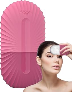 Isrulle ansikte, silikon iscooter, ansiktsglass roller ögonglass, isrulle ansikte öga massageapparat för ansikte och ögon, anti-rynkor minskar svullnad, förbättrar hudens elasticitet