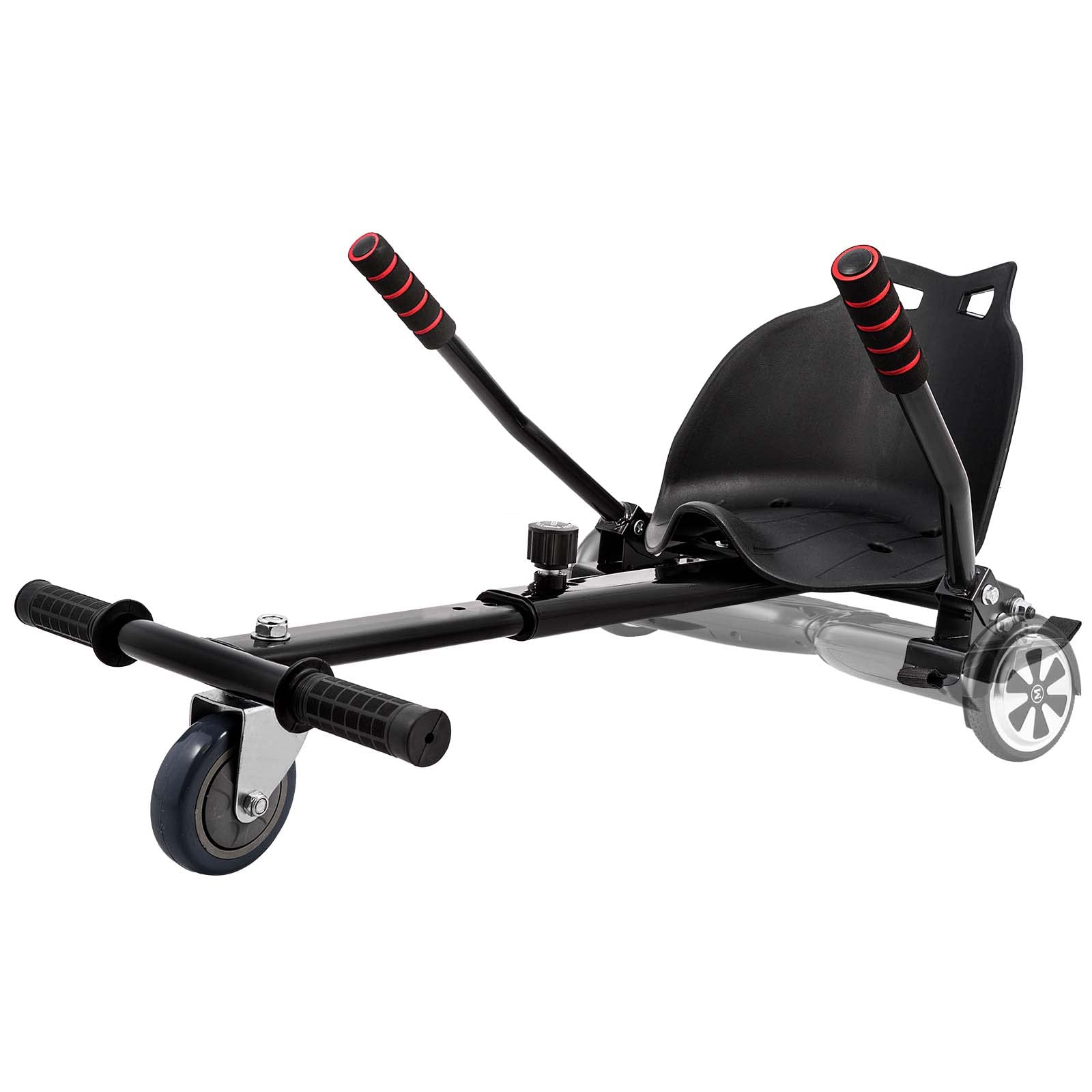 CIRONBOW Hoverboard Kart Seat Attachment -Black Go Cart Seat Attachment Accessory fit for 6.5" 8" 8.5'' 10" Two Wheel Self Balancing Scooter for kids & Adults (Hoverboard Not Included)