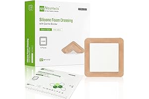 Silicone Adhesive Foam Dressing 6x6 for Bed Sores