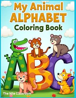 My Animal Alphabet Coloring Book