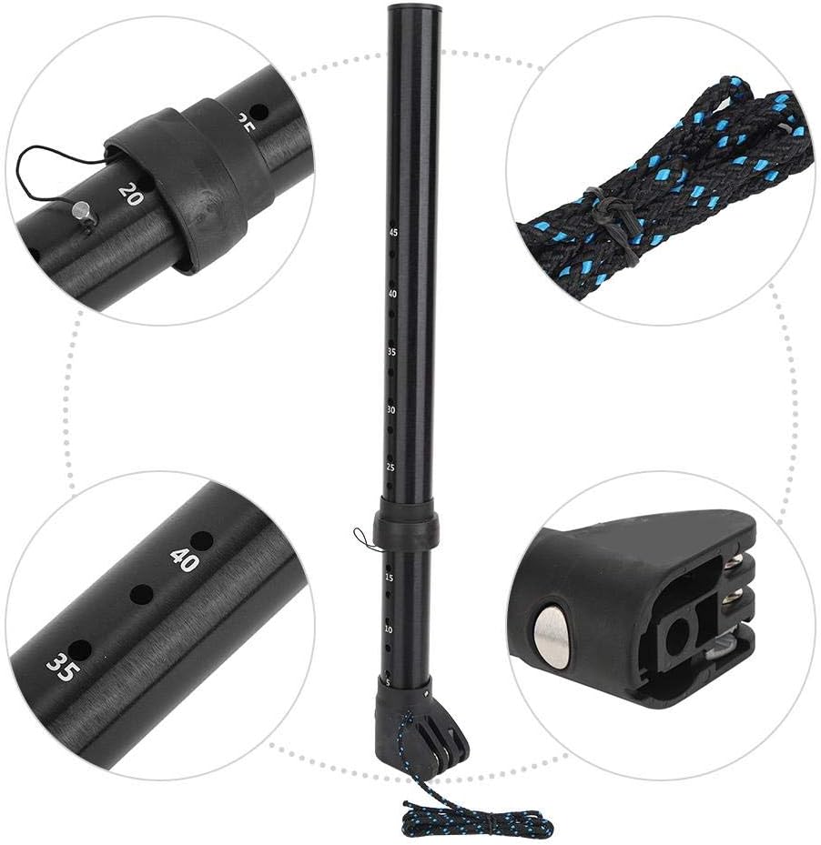 Windsurfing Mast Aluminum Alloy Windsurf Windsurfing Mast Extension Rod Base and Rope for Water Sports Equipment : Sports & Outdoors
