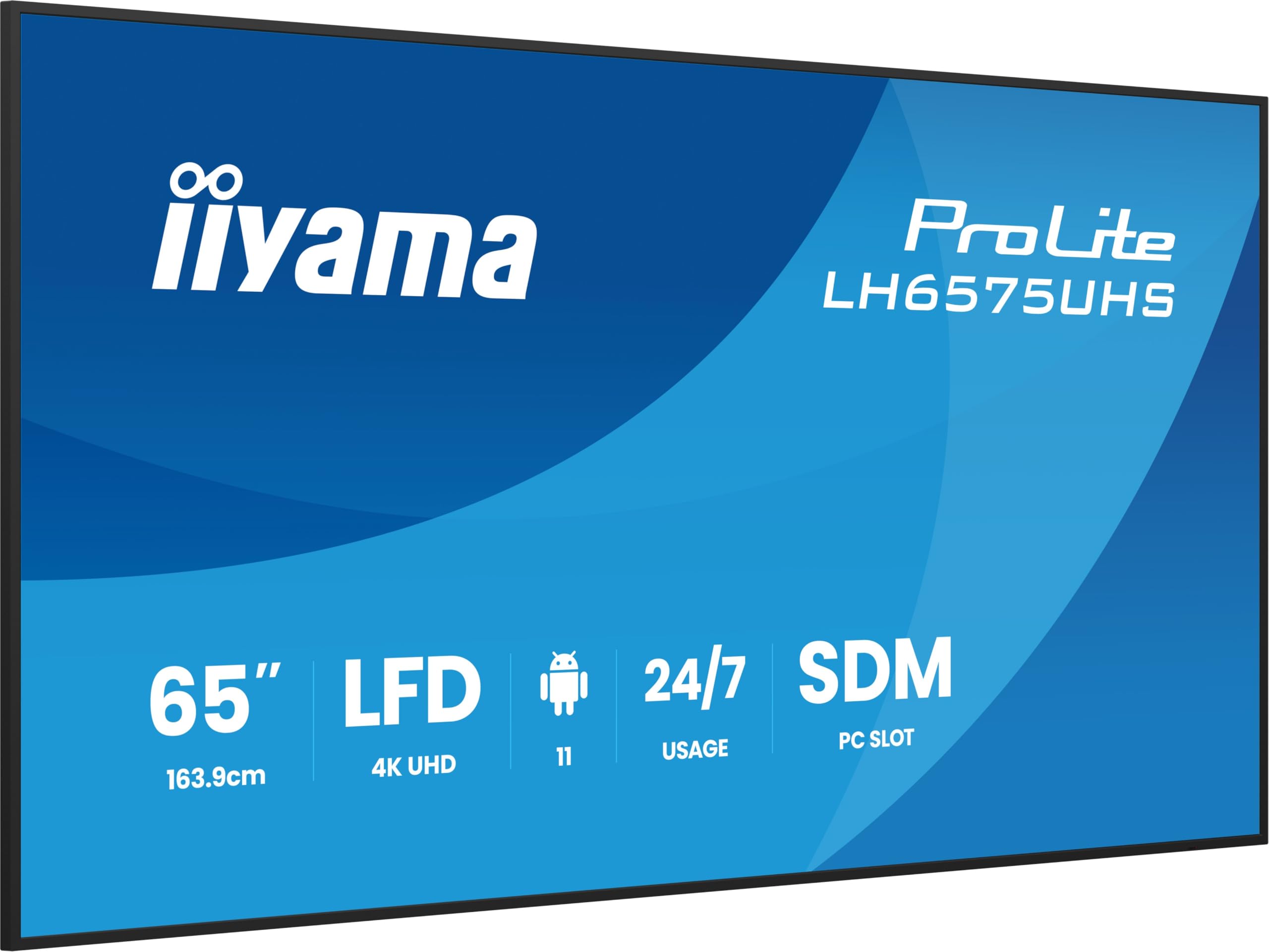 iiyama Prolite LH6575UHS-B2AG 164 cm Digital Signage Display