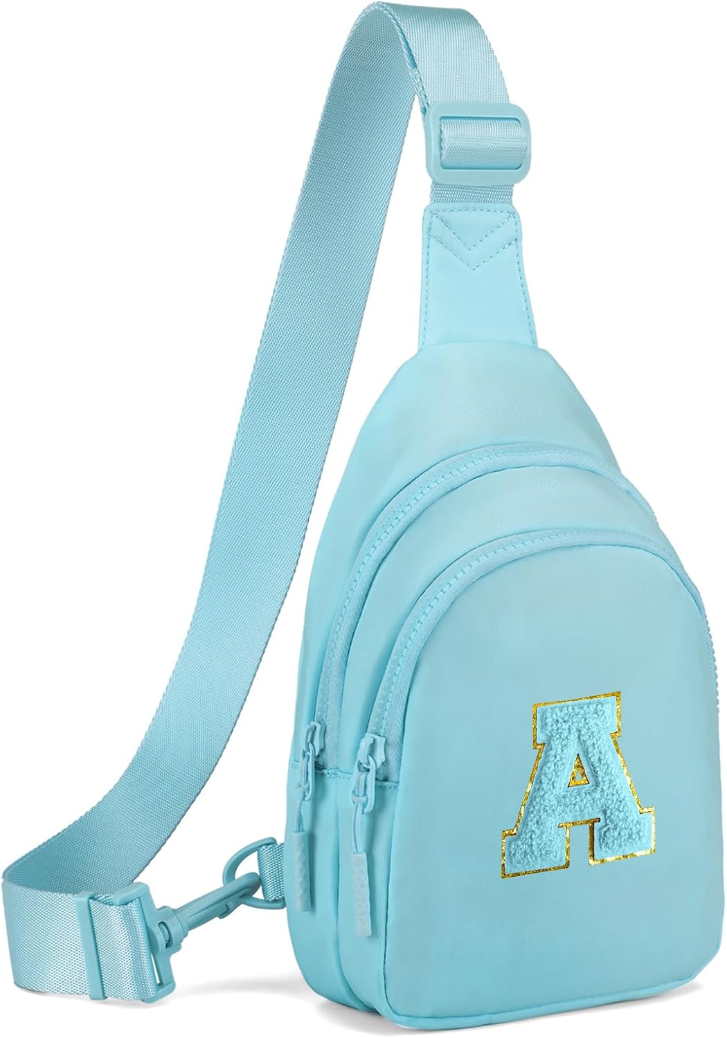 Small Initial Sling Bag for Girls & Women - Cute Crossbody Fanny Pack Gift