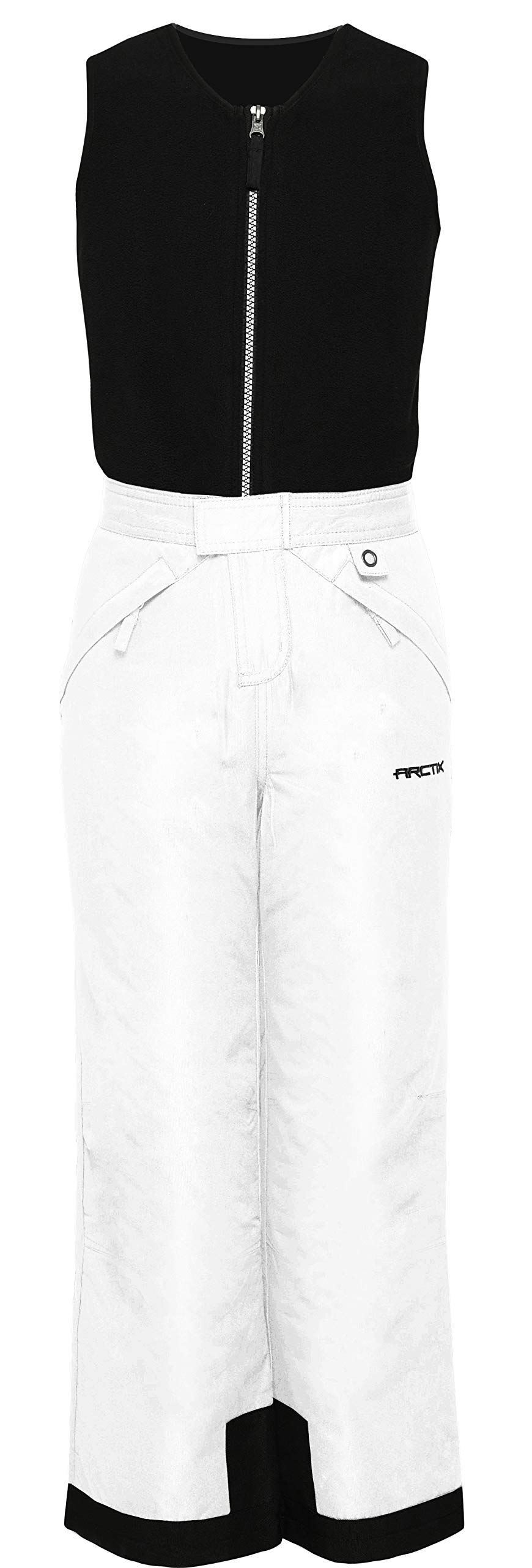 Arctix Kids Limitless Fleece Top Bib Overalls, Purple, X-Small — view 21