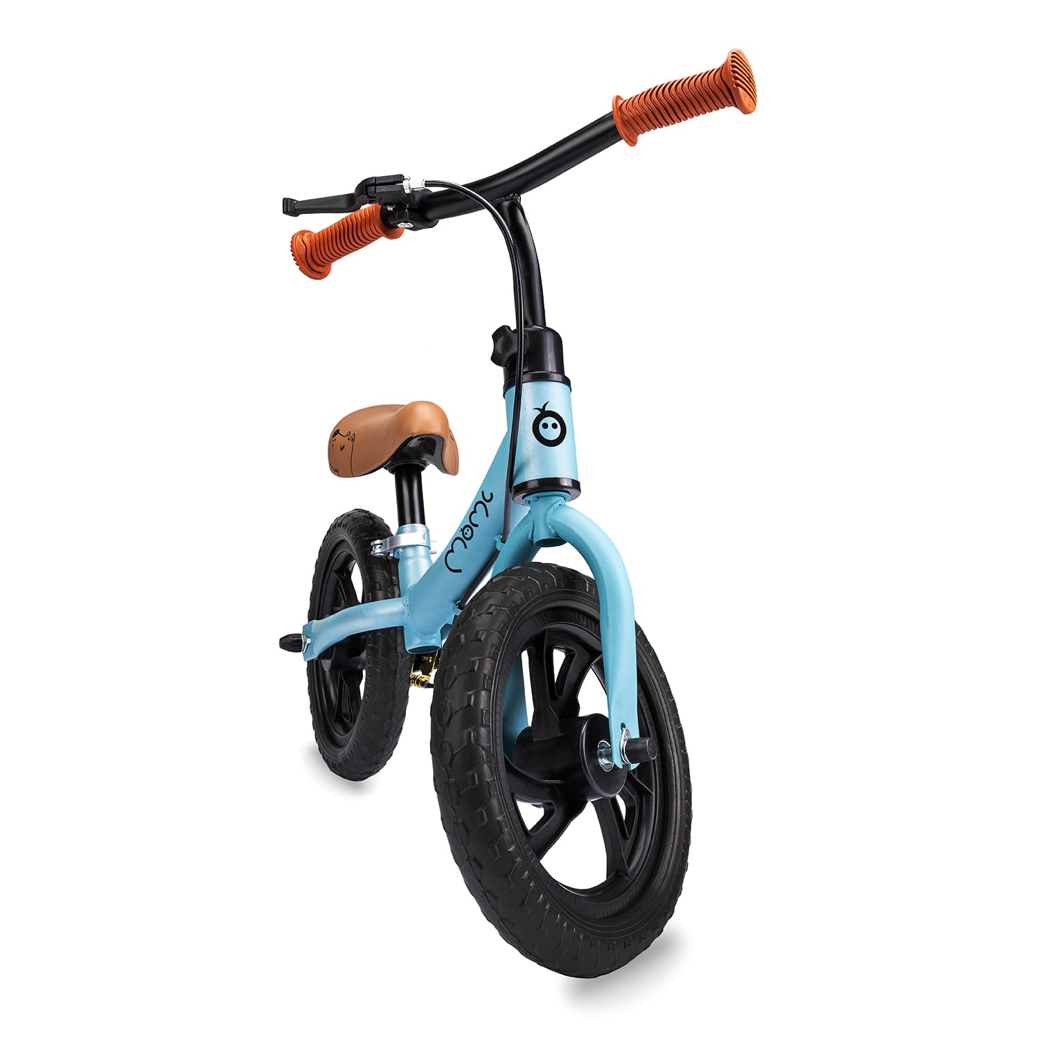 MoMi BREKI Bicicletta senza pedali per bambine e per bambini e bambini a partire da 3 anni (peso corporeo massimo 25 kg), telaio in metallo stabile e leggero con un peso di 3 kg