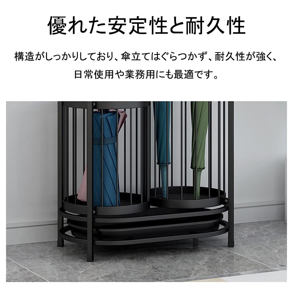 Amazon｜Nagine 傘立て 業務用 大容量 16本収納 ゴールド かさたて