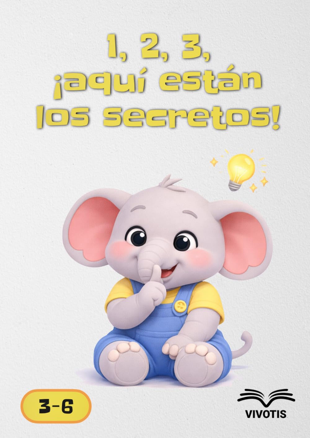 1, 2, 3, ¡aquí están los secretos! (1, 2, 3… Crecer con Pequeño Elefante)