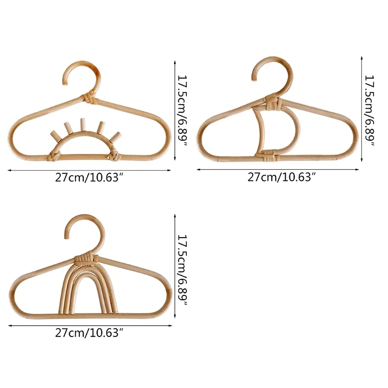 Grucce Legno Per Bambini 10 Pezzi - Forma Orsetto, Antiscivolo E Salvaspazio - Foto 8