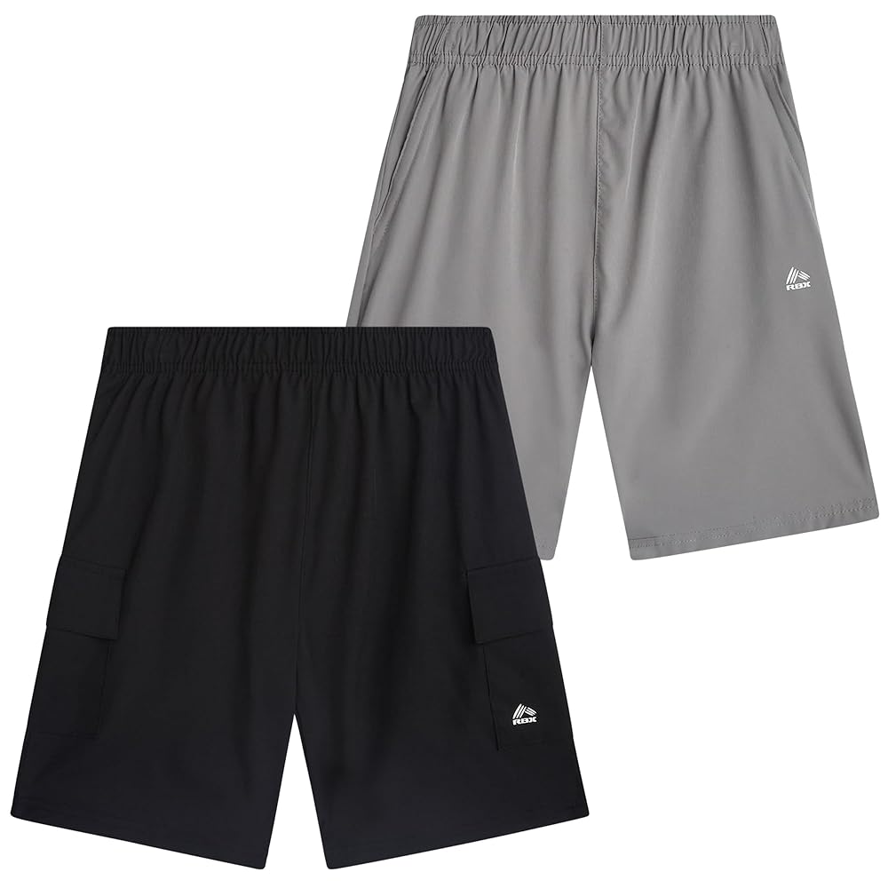 Amazon.com: RBX Boys' Athletic Shorts - 2 Pack Active