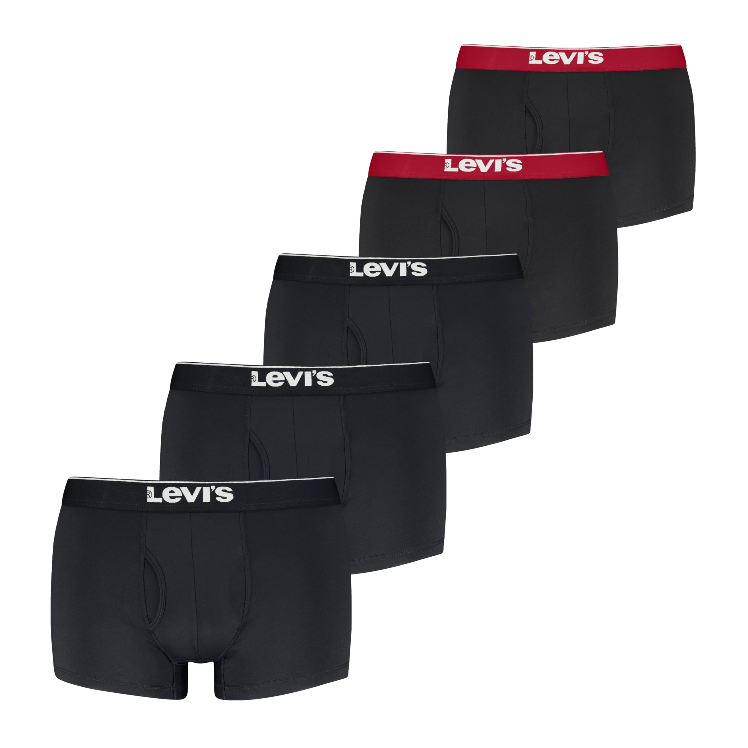 Men's 5-pack Microfiber Trunk, Moisture Wicking, Ultra Soft Feel, Tag-free, 3" Inseam